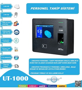 ZKTECO S1000 PARMAKİZİ PERSONEL TAKİP SİSTEMİ