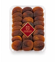 Jumbo Gün Kurusu Kayısı - Şeffaf Tabak (500 g)