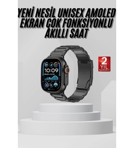 Akıllı Saat Arama Konuşma Gps Ve Nfc Özelliği 3 Kordonlu Amoled Ekran