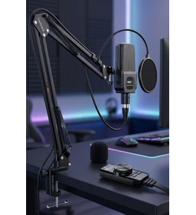 Midex GM-PRO-STB Gaming 7.1 Ses Kartı ve Mikrofon Seti Canlı Yayın LOL PUBG