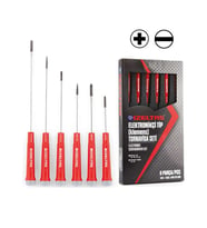 İzeltaş Elektronikçi Tip (Klemens) Tornavida Seti (6 Parça) - 4500008106