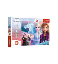 Trefl Frozen 2 Karlar Ülkesi 30 Parça Çocuk Puzzle Yapboz - Elsa Anna Eğitici Oyuncak (20x27 cm)