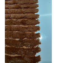 DESENLİ TOSCANA PELUŞ KUMAŞ (Kiremit)