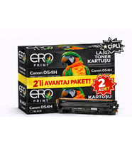 Canon MF-645Cx Siyah Muadil Toner - 3100 Sayfalık Çipli Toner - 2'li Avantaj Paket