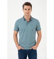 Erkek Polo Yaka Kısa Kollu Tişört Regular Kalıp T3000 BGL-ST05555
