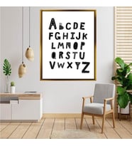 Altın  Çerçeveli tablo ss805