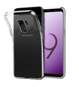 Samsung Galaxy S9 Plus Uyumlu Kılıf Zore Süper Silikon Kapak (Renksiz)