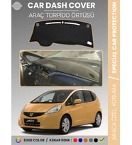 HONDA JAZZ (2009-2013) Torpido Örtüsü Torpido Koruma Tam Uyum Çatlamayı Önler Kolay Montaj