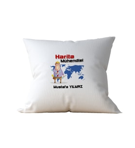 Harita Mühendisine Hediye Yastık 003
