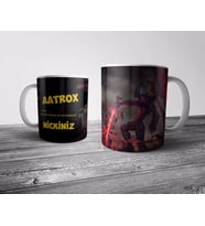 Pixxa  AATROX Kişiye Özel İsimli Kupa Bardak (League of Legends, LOL)