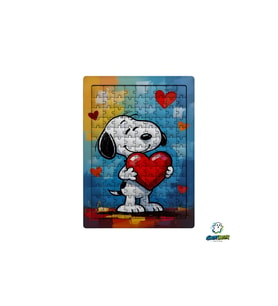 Ghostbastır Design Snoopy 99 Parça Ayaklı Puzzle – Dekoratif Çocuk Yapbozu 0191