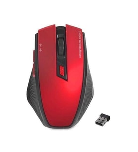 SMW-777 Kırmızı kablosuz 2,4Ghz optik mous