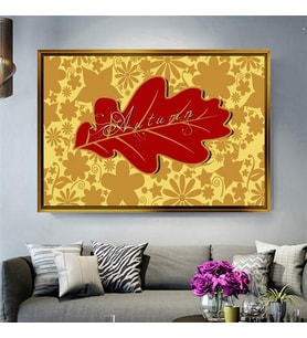 Altın Çerçeveli dekoratif tablo a1137 (Gold)