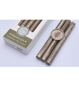 Mühür Mumu Çubuk 11mmx120mm 10 lu Paket Model: 407 SATEN KARAMEL