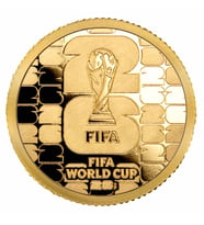 AgaKulche FIFA Dünya Kupası 2026 Logo Altın Sikke Coin