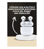 Mey İthalat® 7 Kordonlu Akıllı Saat Ve 3.Nesil Kulaklık Dokunmatik Ekran Sesli Görüşme Yapabilen