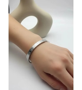 Çelik 6mm Silver Kelepçe - 25klp02