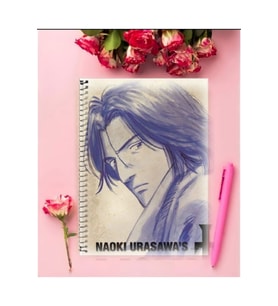 Monster Anime Defter 1 Adet Özel Tasarım A4 Boyutu 21*29 cm Telli Çizgili Defter