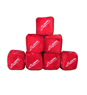 Peluş Zar Atatürk İmzalı 6 Cm