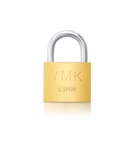Ymk Asma Kilit Sarı Kısa 63 mm YMK-1263B