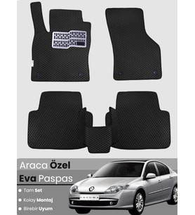 RENAULT LAGUNA 3 (2008-2015) Uyumlu EVA Paspas Tam Set–Oto Paspas,Araca Özel