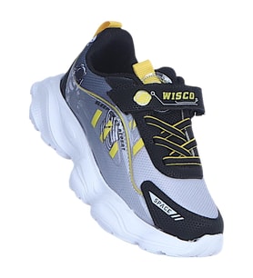 Wisco 065 Syh-Sarı Anorak Erkek Çocuk Spor Ayakkabı (Siyah)