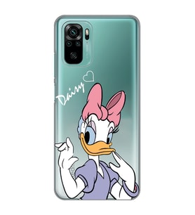 Redmi Note 10/Note 10S Uyumlu Ördek Desenli Şeffaf Telefon Kılıfı