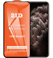 Apple Uyumlu   iPhone 11 Pro Max Ekran Koruyucu 21d Tam Kaplayan Kavisli 9018000000212