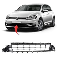 Vw Golf 7.5 Ön Tampon Orta Izgara Kromlu 2017-2020 5G0853671G