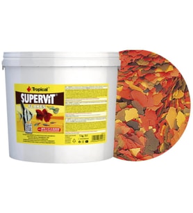 Tropical SuperVit Flakes 50Gr (Açık) Pul Balık Yemi . Kilitli Poşette Gönderilir Skt:01/2029