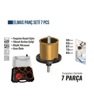 Bay-Tec Mk0316 Elmas Panç Seti 7 Parça
