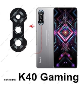 Xiaomi K40 GAMİNG Arka Kamera Camı Lens Yapışkanlı