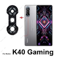 Xiaomi K40 GAMİNG Arka Kamera Camı Lens Yapışkanlı