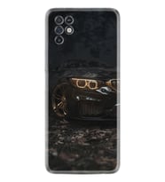 Infinix Note 10 Kılıf Silikon Desen Özel Seri Black Car 1768