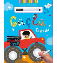 Çiz – Sil Aktivite Kitabı Güçlü Taşıtlar