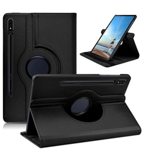 SM Galaxy Tab S8 Plus 2022 12.4 (X800-X806) 360 Derece Döner Standlı Kılıf-(5775)