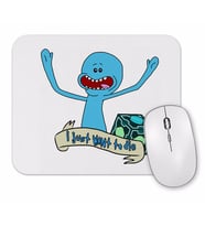 I Just Want To Die Mouse Pad