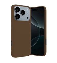 Apple İphone 17 Pro Max First Silikon - Kahverengi