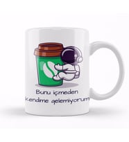 Bunu İçmeden Kendime Gelemiyorum Kupa Bardak Porselen