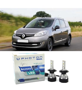 Renault Scenic Kısa Far Ampulü H7 Access Yeni Seri Beyaz 2009-2016