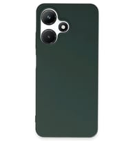 Newface İnfinix Hot 30i Kılıf First Silikon - Koyu Yeşil