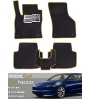 TESLA MODEL 3 (2021-2025) Uyumlu EVA Paspas Tam Set–Oto Paspas,Araca Özel,Kolay Montaj