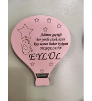 magnet balon modeli kişiye özel 25 adet