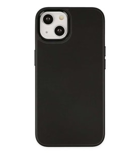 iPhone 14 Plus Kılıf Asya Deri Silikon - Siyah