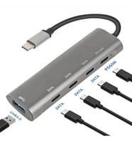 ZR268 Type-C 5 İn 1 Pd Hub