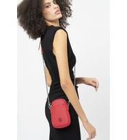 Valentino Orlandi Monogram Kırmızı Kadın Çapraz Askılı Çanta VLT042