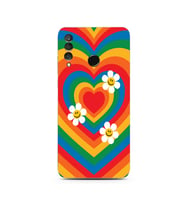 Huawei P30 Lite Uyumlu Baskılı Yumuşak Silikon Şeffaf Telefon Kılıfı