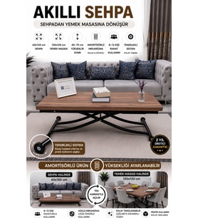 Juppo Mdf Urartu Oval Köşe Alt Ayak Siyah Içe Kıvrım