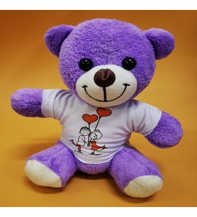 Tişörtlü Peluş Oyuncak Ayı