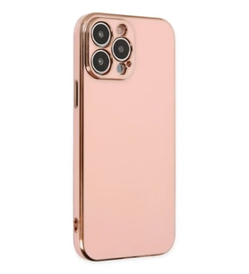 Mey İthalat® iPhone 14 Pro Kılıf Volet Silikon - Pembe
